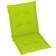 vidaXL 4-pack Cojín de silla Verde (100x50cm)