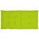 vidaXL 4-pack Coussin de chaise Vert (100x50cm)