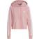 Adidas Essentials 3-Stripes Cropped Hoodie - Wonder Mauve/White