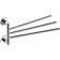 Bemeta Porte-Serviettes Triple Rotatif OMEGA En Chrome 42 x 19.5 x 7 cm