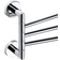 Bemeta Porte-Serviettes Triple Rotatif OMEGA En Chrome 42 x 19.5 x 7 cm