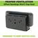 HIDEit Nintendo Switch Dock Wall Mount - Black