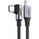 Ugreen USB C - USB C M-M 2.0 Angled 2m