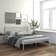 vidaXL Metal 97.5cm Sengeramme 180x200cm