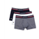 Lacoste Iconic Trunks 3-pack - Navy Blue/White