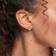 Thomas Sabo Charm Club Single Ear Stud - Gold/Transparent