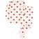 Petit Bateau Heart Print Pajamas - White