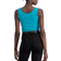 Alpha Industries Basic SL Crop-Tank Women - Blue Lagoon