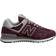 New Balance 574 Core M - Burgundy/White