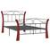 vidaXL Metal 100cm Sengeramme