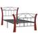 vidaXL Metal 100cm Sengeramme