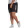 adidas Women's Essentials Slim Logo Shorts Plus Size - Black/White
