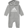 adidas Infant Badge of Sport 3-Stripes Coverall - Medium Grey Heather (AM1038-075)