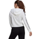 Adidas Women's Essentials 3-Stripes Cropped Hoodie - White/Black