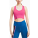 Puma Mid Impact Long Line Bra - Luminous Pink