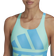 adidas Women's Logo Graphic Swimsuit - Sky Rush/Pulse Mint