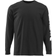 Carhartt Loose Fit Heavyweight Long Sleeve Logo Sleeve Graphic T-shirt - Black