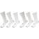 Champion Double Dry Performance Crew Socks 6-pack Men - White