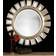 Uttermost Cyrus Wall Mirror 34x34"