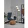 Adesso Bianca Floor Lamp 63"