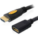 DeLock 83080 High Speed HDMI with Ethernet HDMI-HDMI M-F 2m