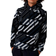 Superdry All Over Print Sherpa Hoodie - Black