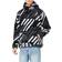 Superdry All Over Print Sherpa Hoodie - Black