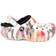 Crocs Kid's Classic Lined Tie Dye Graphic Clog - Black/Multi