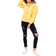 Hype Mid Length Women's Padded Coat - Mustard Yellow