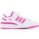 Adidas Kid's Forum Low - Cloud White/Screaming Pink/Cloud White