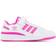 adidas Kid's Forum Low - Cloud White/Screaming Pink/Cloud White