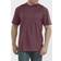 Dickies Short Sleeve Heavyweight Heathered T-shirt - Burgundy