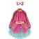 Great Pretenders Super Duper Tutu Cape & Mask Pink/Gold