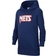 Nike Older Kid's Brooklyn Nets Essential NBA Fleece Pullover Hoodie - Blue Void (DX5752-492)