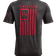 Under Armour Freedom Flag T-shirt - Charcoal Medium Heather/Red