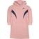 Nike Girl's Air Fleece Dress - Pink Glaze/Midnight Navy (DD7159-630)