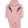 Nike Girl's Air Fleece Dress - Pink Glaze/Midnight Navy (DD7159-630)