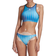 Adidas Women's Melbourne Print Bikini Set - Blue Rush/Black/White