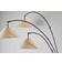 Adesso Braxton 3 Arm Arc Floor Lamp 86"