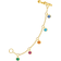 Thomas Sabo Charm Club Colourfull Ear Cuff - Gold/Multicolour