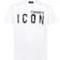 DSquared2 Icon Spray Logo T-shirt - White