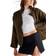 Free People Dolman Quilted Knit Jacket - Dusted Military