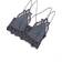 Free People One Adella Bralette - Charcoal