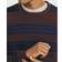Nautica Striped Sweater - Burgundy
