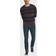 Nautica Striped Sweater - Burgundy