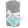 Aden + Anais Snuggle Knit Swaddle Blanket Heather Grey