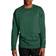 Champion Powerblend Fleece Crew C Logo Sweatshirt Unisex - Dark Green