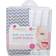 Miracle Stripe/Chevron Muslin Swaddles Blankets 2-pack