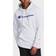 Champion Powerblend Script Logo Hoodie - White