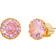 Kate Spade That Sparkle Round Earrings - Pink/Gold